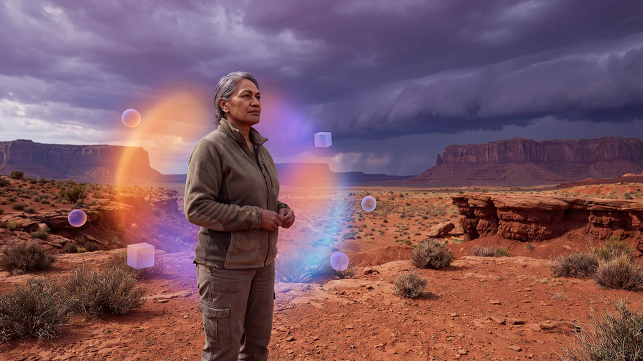 Storm light over red earth. A rapid prototyping scenario for fast builds, from idea to working product.