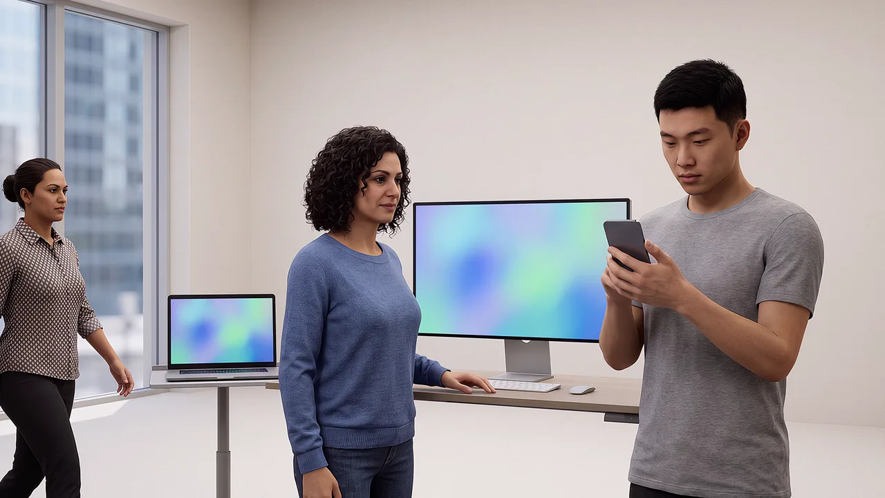 Practice on a monitor, a laptop or a phone. An AI roleplay scenario for AI roleplay and practice.