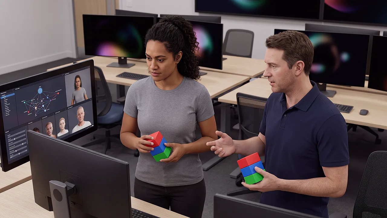 Developers compare matching figures side by side. A rapid prototyping scenario for fast builds, from idea to working product.